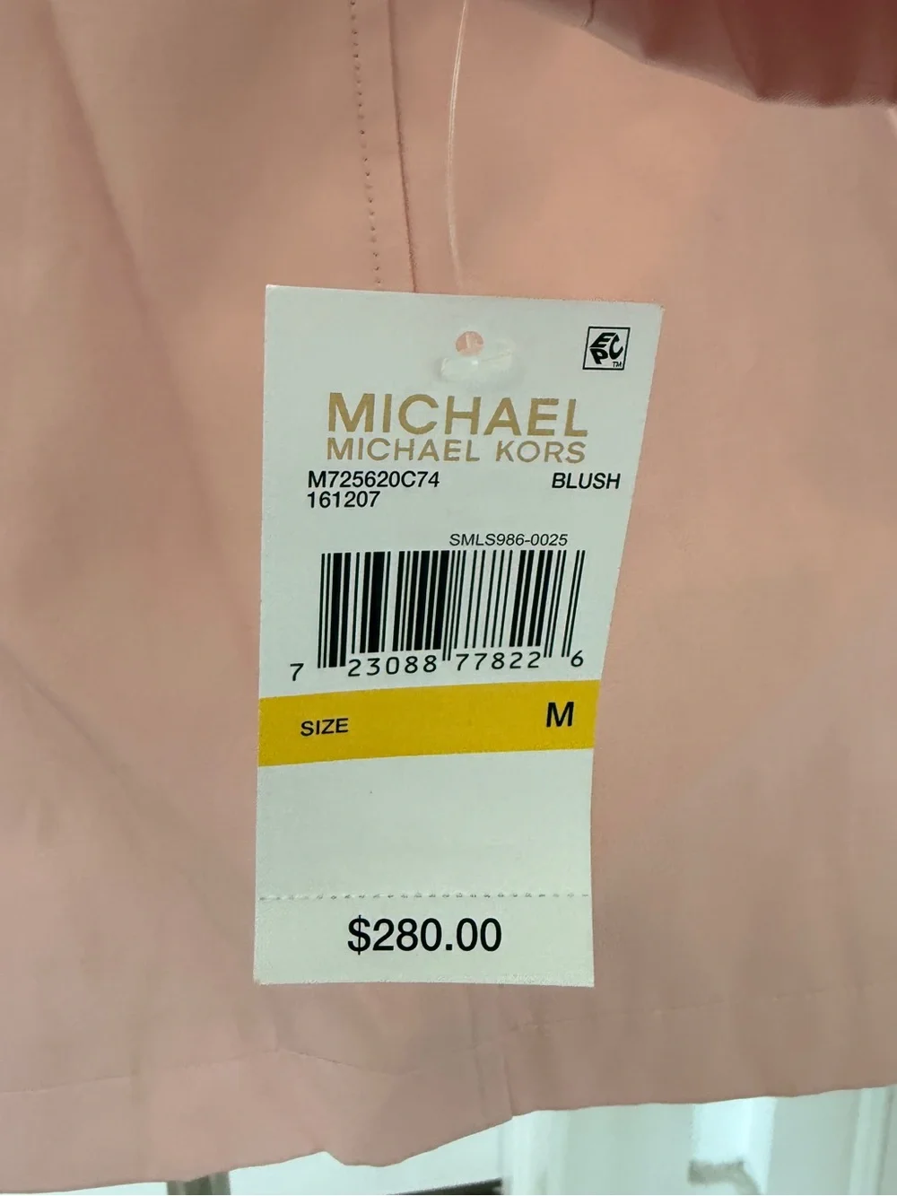 Michael Kors Pink Trench Coat